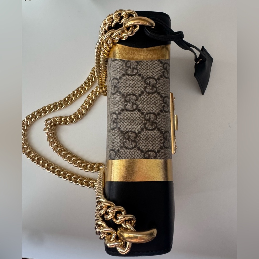 Gucci Black and Gold Crossbody Bag - Picture 13 of 16